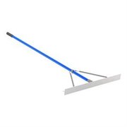 Bon Tool Smooth Asphalt Lute Rake, Aluminum 36", 6 Foot Aluminum Handle 22-242